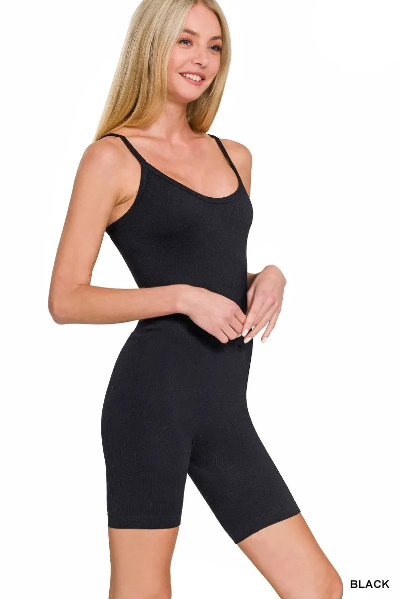Ribbed Seamless Bodysuit Secondary image