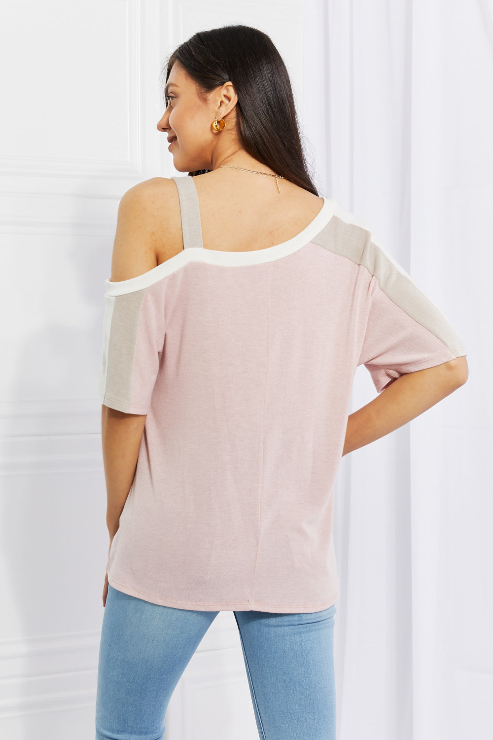 Andree Cold Shoulder Tee Secondary image