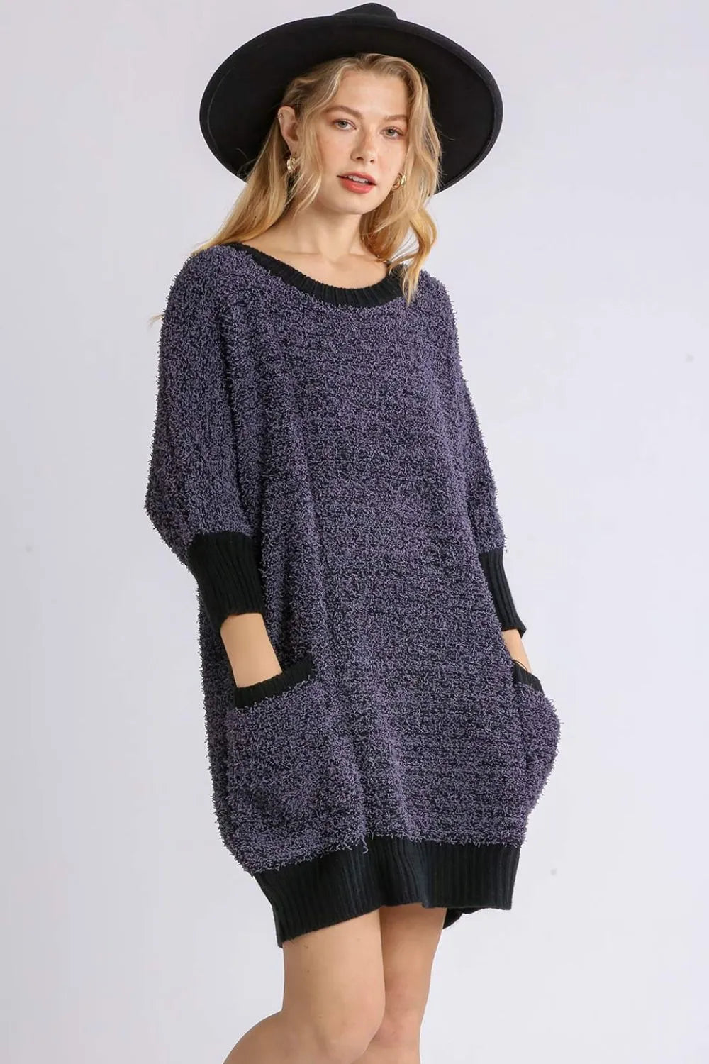 Cozy Plus Size Sweater Dress Secondary image