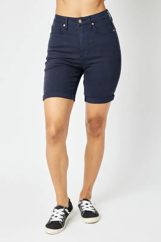 Judy Blue High Waist Tummy Control Bermuda Shorts Secondary image