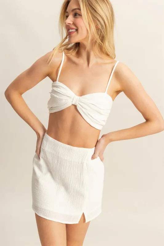 HYFVE Ruched Bra Set Secondary image