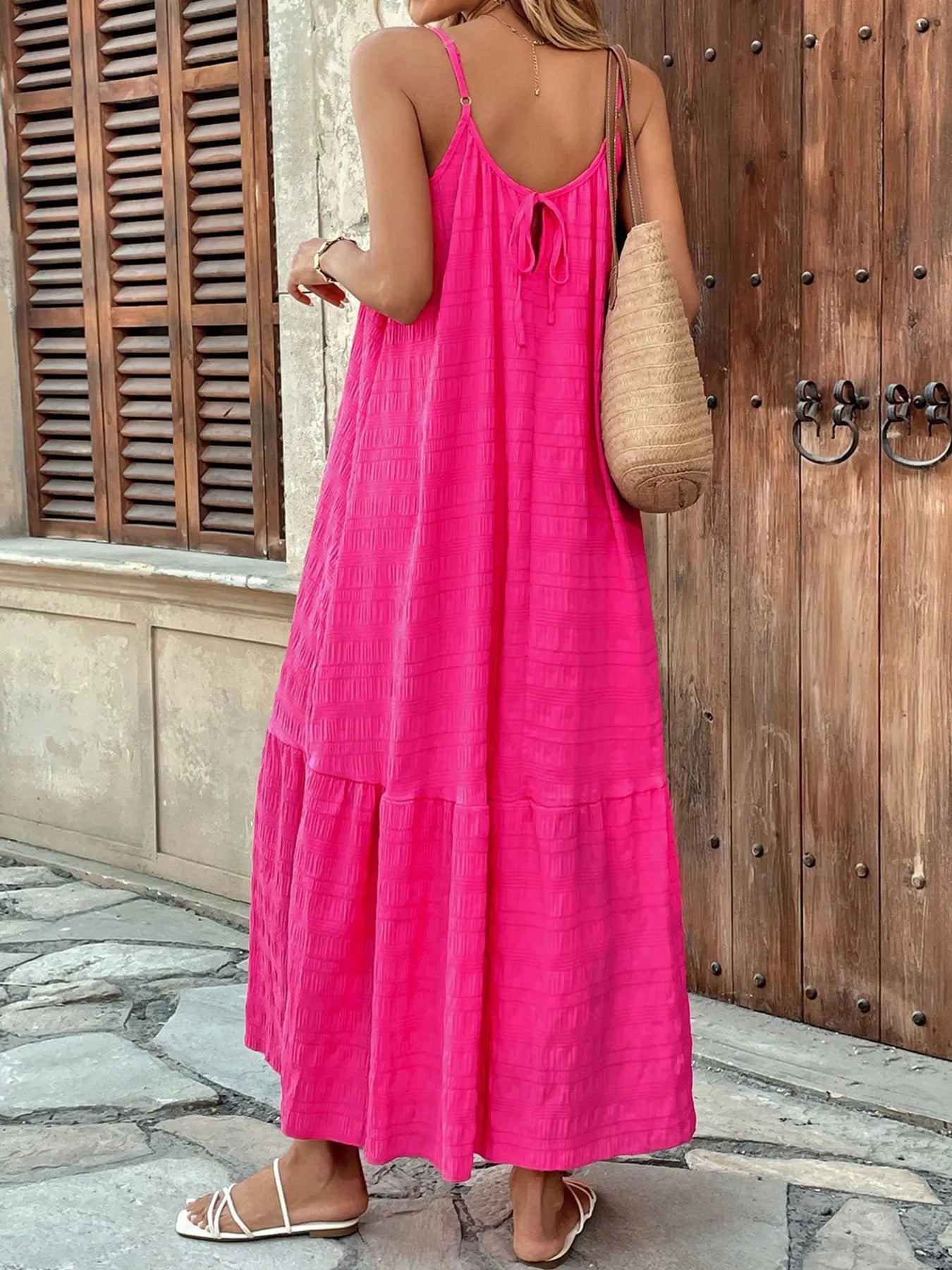 Scoop Neck Cami Maxi Dress Secondary image