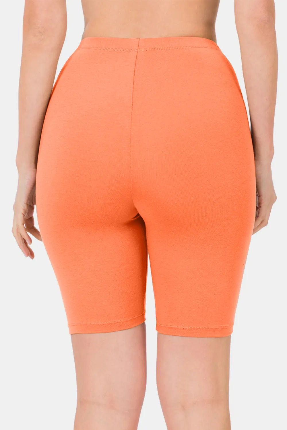 Zenana High Waist Bermuda Shorts Secondary image