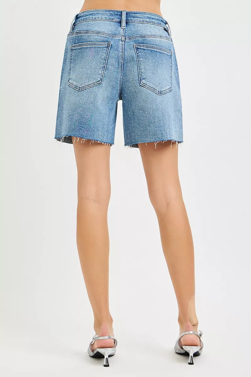 Glamorous Rhinestone Shorts Secondary image