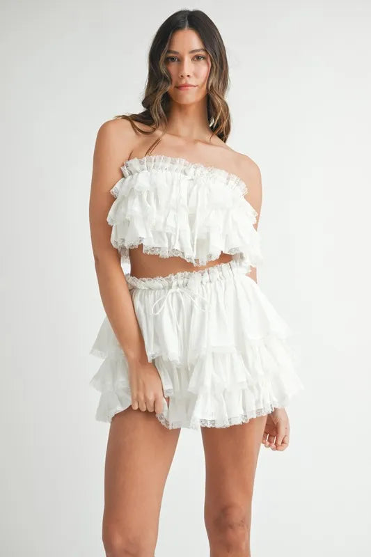 MABLE Ruffle Layered Set Secondary image