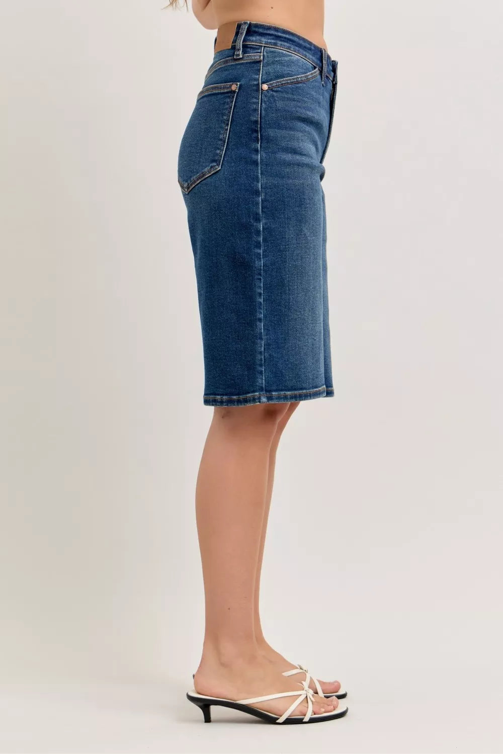 Judy Blue High Waist Bermuda Shorts Secondary image